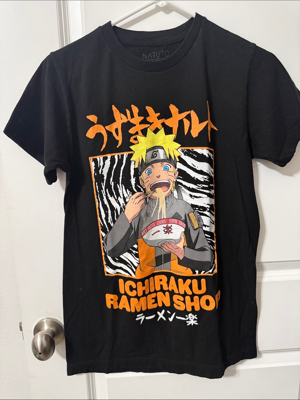 Naruto Ichiraku Ramen Shop Graphic Tee - Black